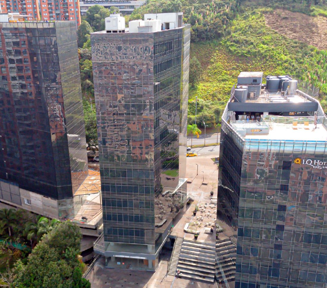 Edificio Bio 26, sede de OV Dental Studio en El Poblado