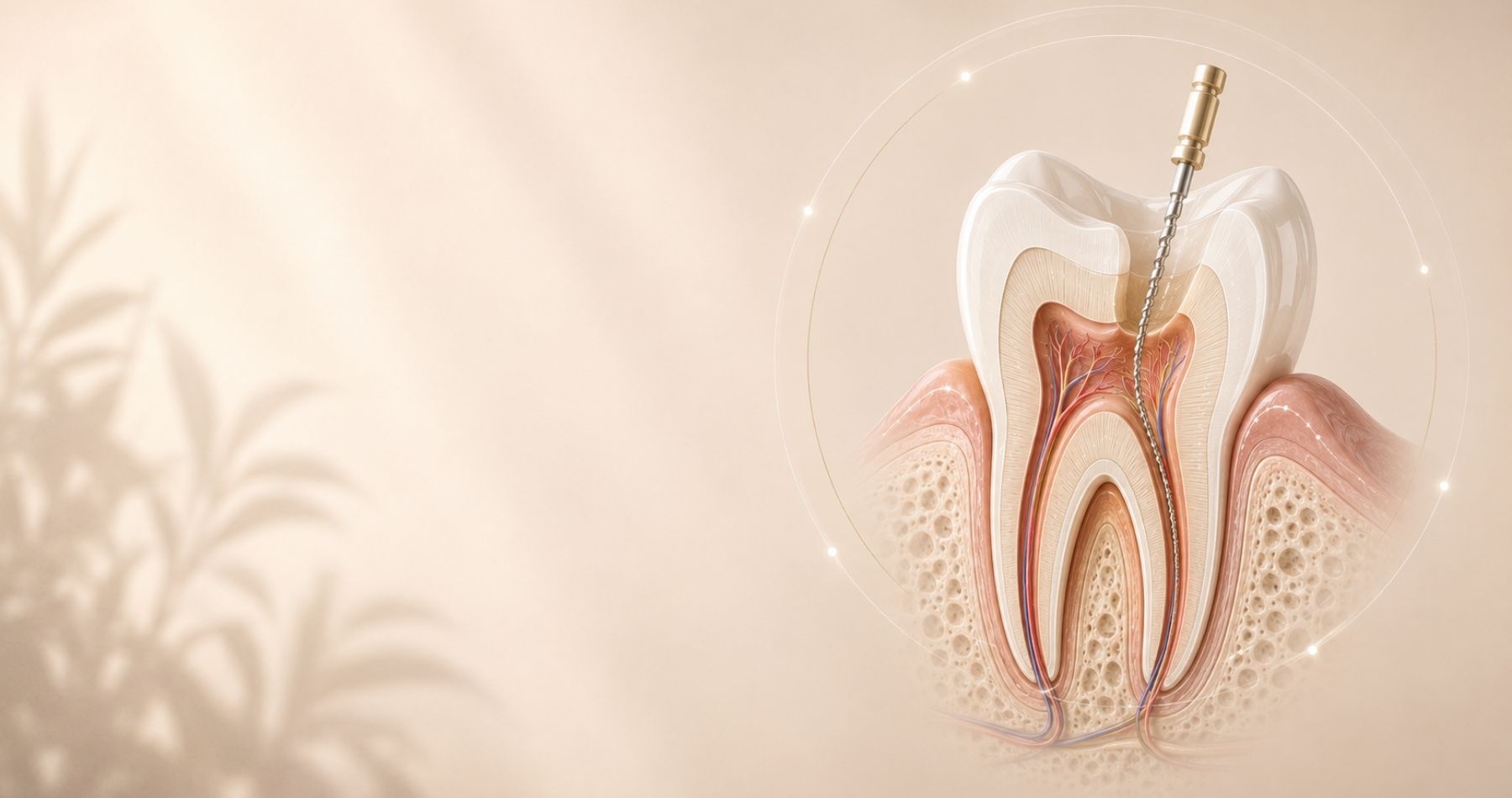 Unidad odontológica de OV Dental Studio preparada para un tratamiento de endodoncia